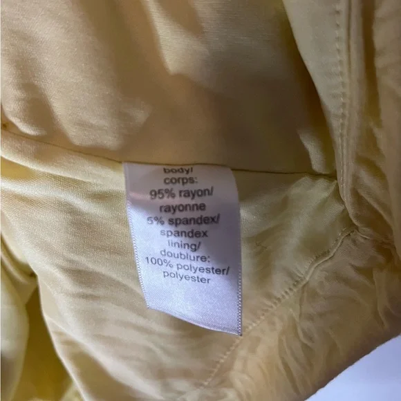 Maurices Light Yellow Sleeveless Blouse - Picture 3 of 4
